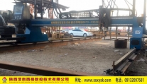 呼市数控切割机现场